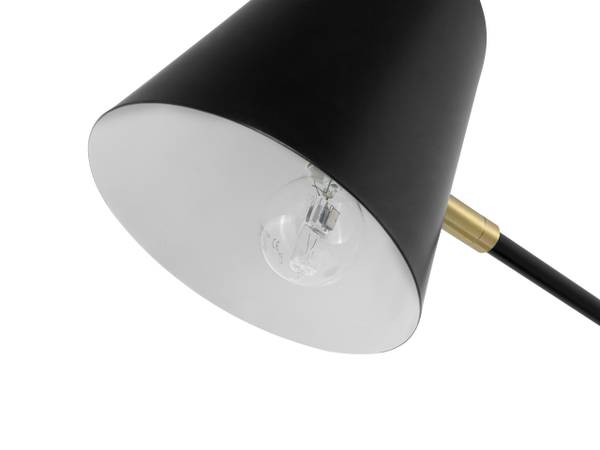 Tischlampen HORTON Schwarz - Metall - 15 x 56 x 16 cm