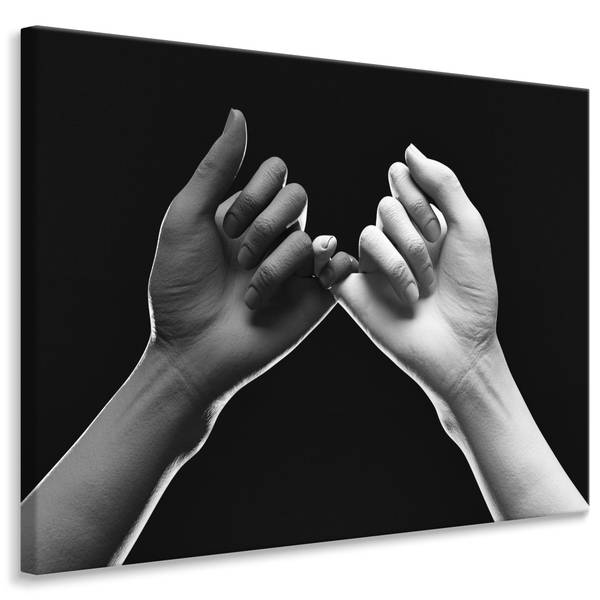 Afbeelding HANDEN Vingers Abstractie 90 x 60 x 60 cm