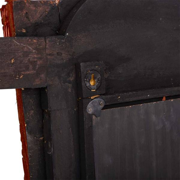 Miroir 4523313361 Marron - Bois massif - 59 x 51 x 10 cm