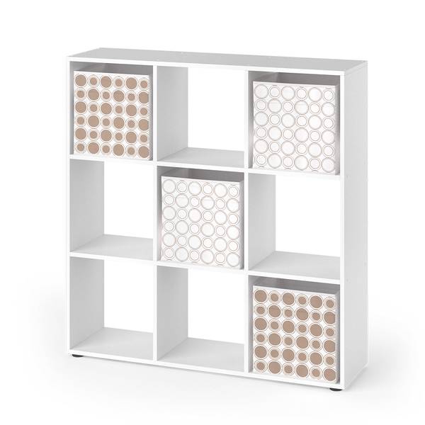 Ruimteverdeler Nove 37940 wit - plaatmateriaal op houtbasis - 104 x 108 x 29 cm