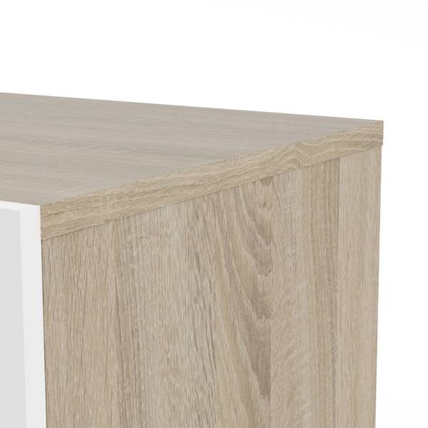 Kommode Cosette Braun - Holzwerkstoff - 40 x 83 x 140 cm