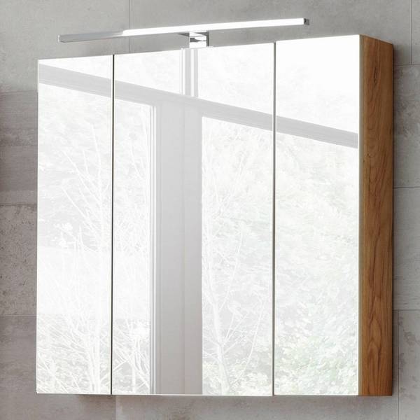 Badmöbel-Set TOSKANA-56-492 4er-Set Weiß - Holzwerkstoff - 190 x 190 x 46 cm