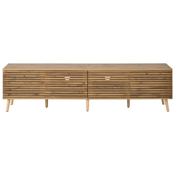 TV-Schrank Philotes Ⅶ Braun - Holzwerkstoff - 180 x 46 x 40 cm