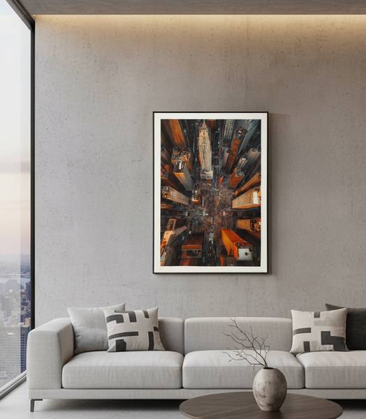 Leinwandbild New York  B Kunststoff - 4 x 102 x 72 cm