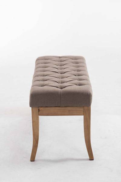 Sitzbank CANNES Taupe - Breite: 100 cm