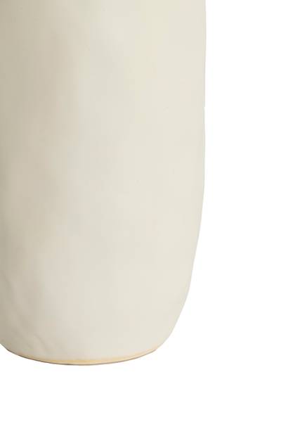 Vase SENNES Weiß - Keramik - 18 x 49 x 18 cm