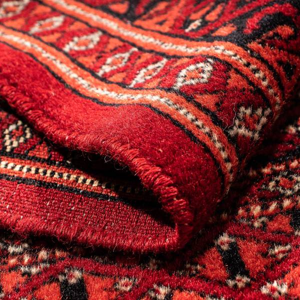 Orientteppich Oriental Rot - Wolle - 62 x 1 x 94 cm