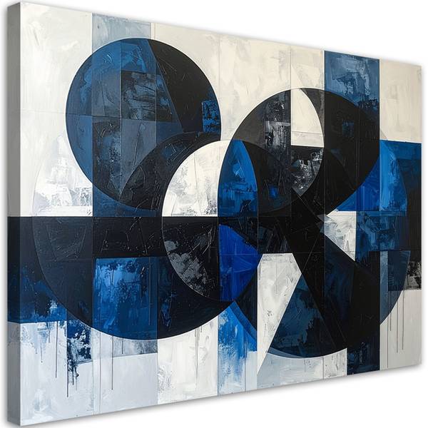 Tableau déco Cercle 120 x 80 cm