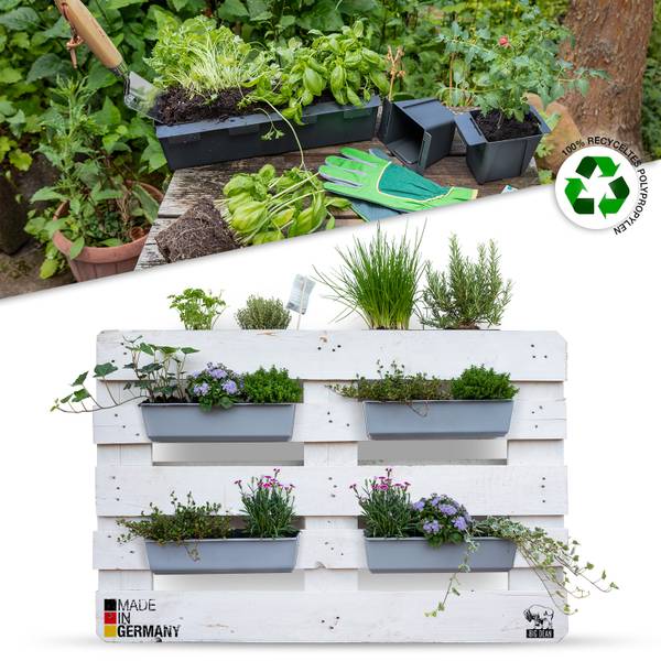 Blumenkasten 1763213 4er Set Anzahl Teile im Set: 4