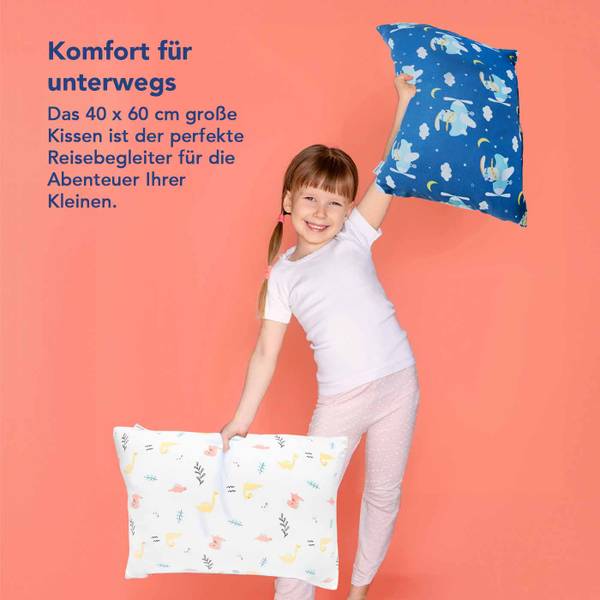 Kissen-Bambus Weiß - Textil - 10 x 60 x 40 cm