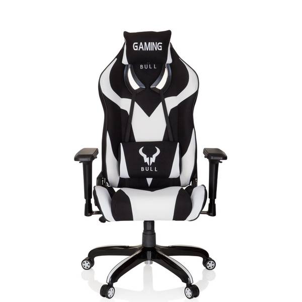 Siège gaming PROMOTER II Blanc - Textile