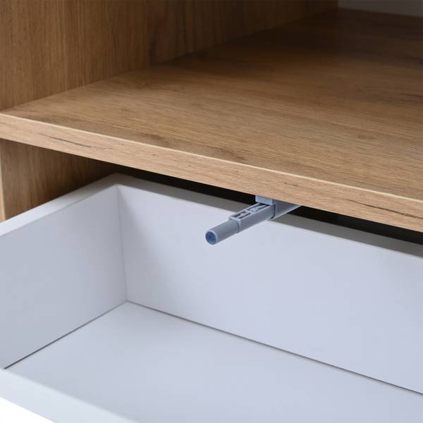 TV-meubel Astraios Ⅰ hout - wit