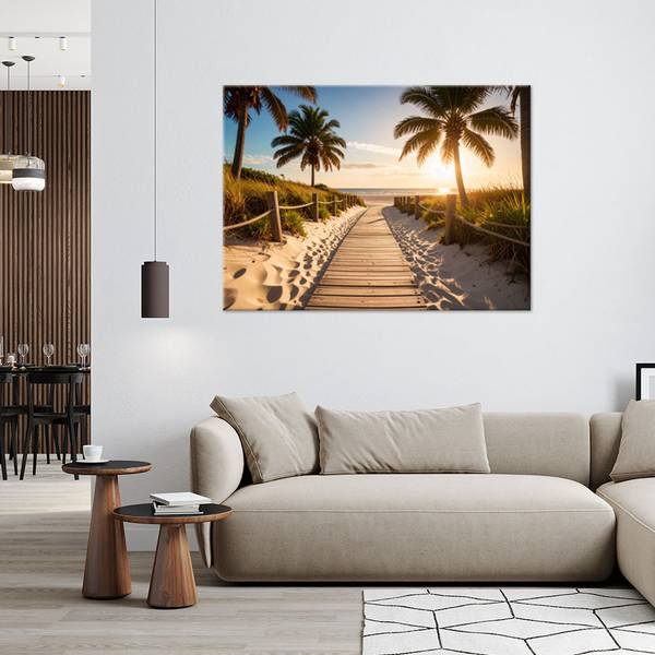 Tableau déco Strand 120 x 80 cm
