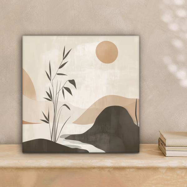 LEINWANDBILD Japandi 20 x 20 cm