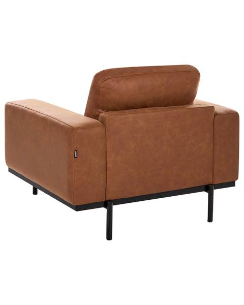 Sessel SOVIK Braun - Kunstleder - 95 x 72 x 87 cm