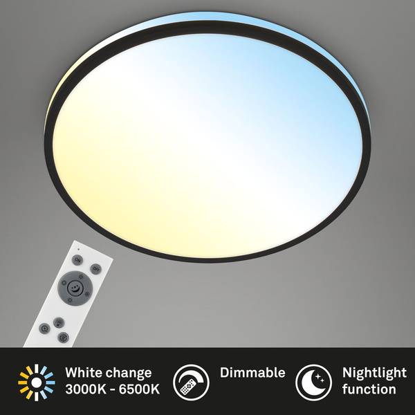 LED Deckenleuchte 3821015 Schwarz