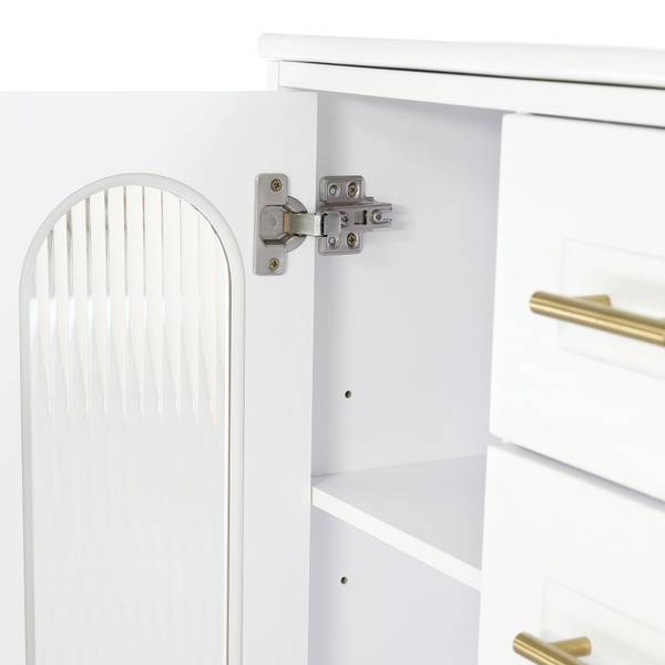 Badezimmerschrank GLOWMU  Ⅲ Weiß
