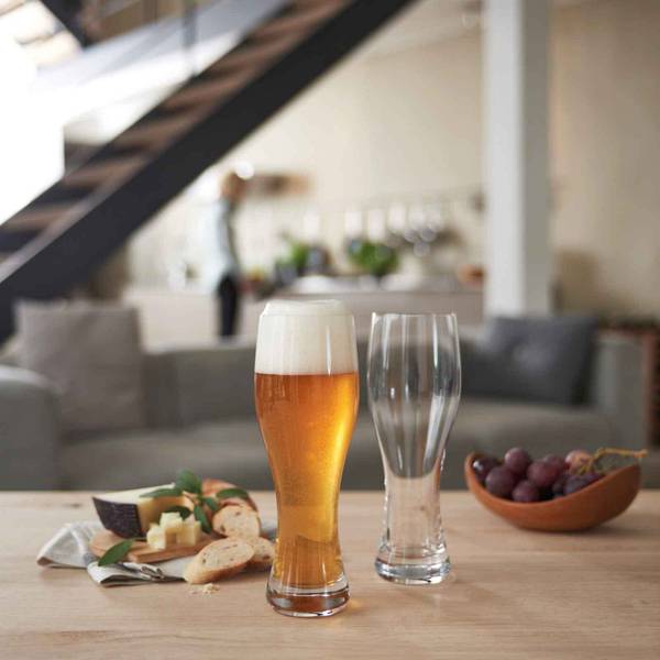 Weizenbiergläser Taverna 8er Set Glas - 9 x 24 x 9 cm