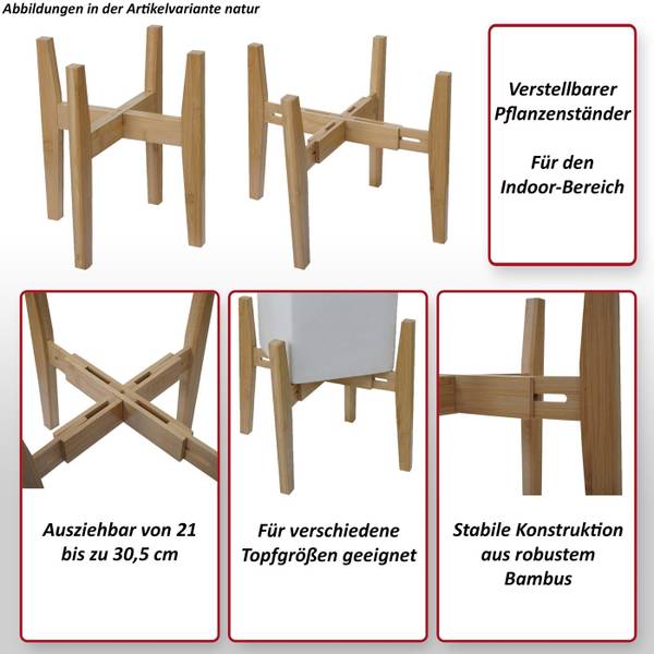 Pflanzenständer Q31 Beige