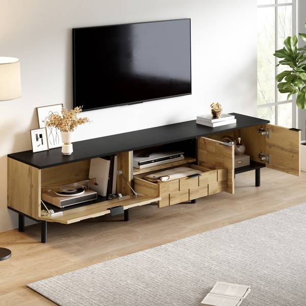 TV-Lowboard VERTEXCASCD Braun - Holzwerkstoff - 170 x 45 x 35 cm