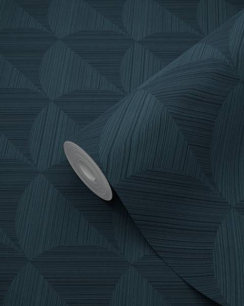 Tapete 347992 Blau - Fleece - 50 x 900 x 50 cm