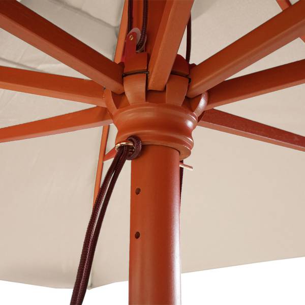 Parasol Floride 3x4m Blanc crème