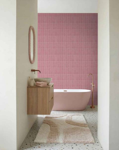 Tapete 131535 Pink - Papier - 50 x 900 x 50 cm