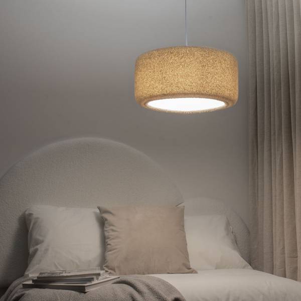 Hängeleuchte Cloud Beige - Durchmesser Lampenschirm: 30 cm