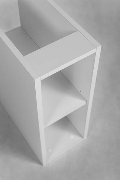 Badezimmerschrank Cubic Weiß