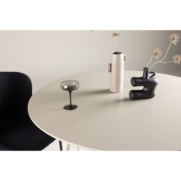 Esstisch Plaza Beige - Holzwerkstoff - 120 x 75 x 120 cm