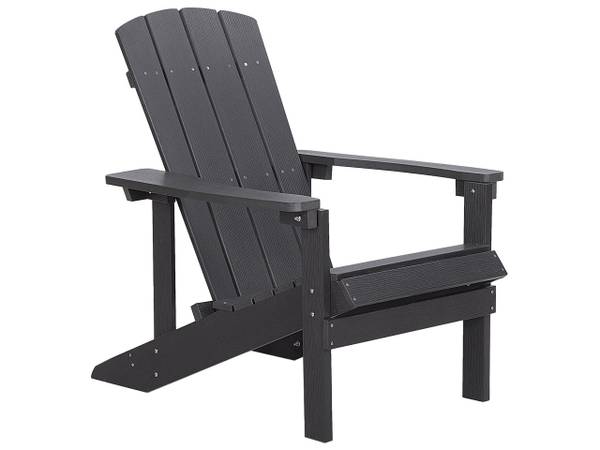 Chaise de jardin ADIRONDACK Dunkelgrau