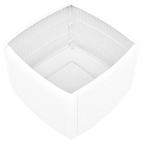 Gartentisch 3000771 Weiß - Polypropylen - 54 x 37 x 54 cm