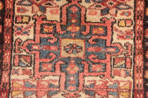 Orientteppich Läufer Nomadic Rot - Wolle - 68 x 1 x 273 cm