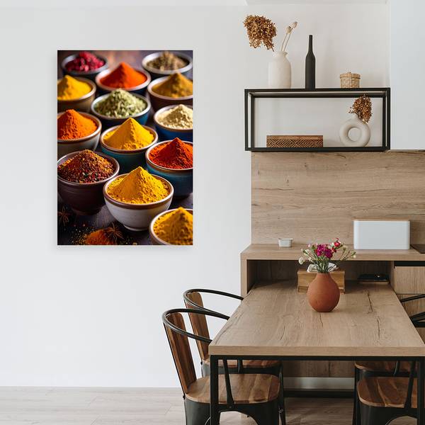 Wandbild Küche 80 x 120 cm