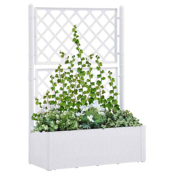 Lit surélevé 3013027 Blanc - Polypropylène - 43 x 142 x 100 cm