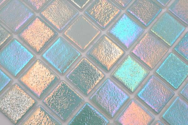 Mosaikfliesen 220-P55383 Grün - Glas - 32 x 32 x 32 cm
