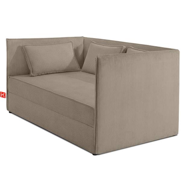 Boxspringbett ROTI Beige - Tiefe: 214 cm