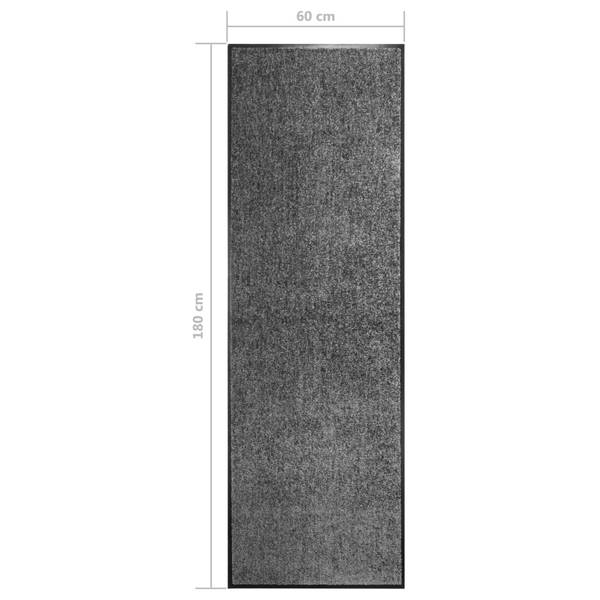 Mat 3003421-2 antracietkleurig - 60 x 180 cm