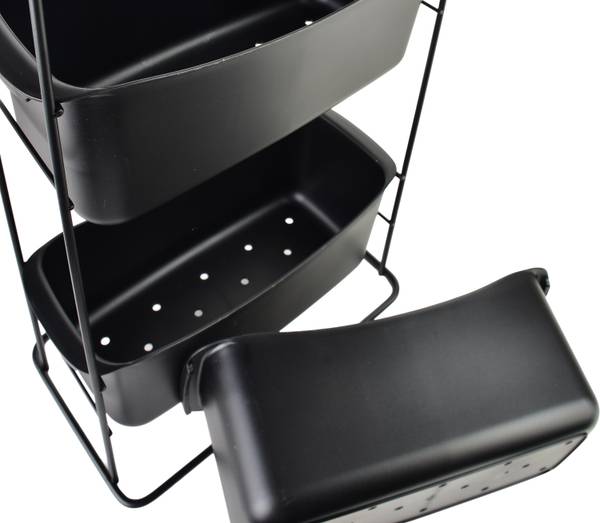 Badezimmerregal DEA Schwarz