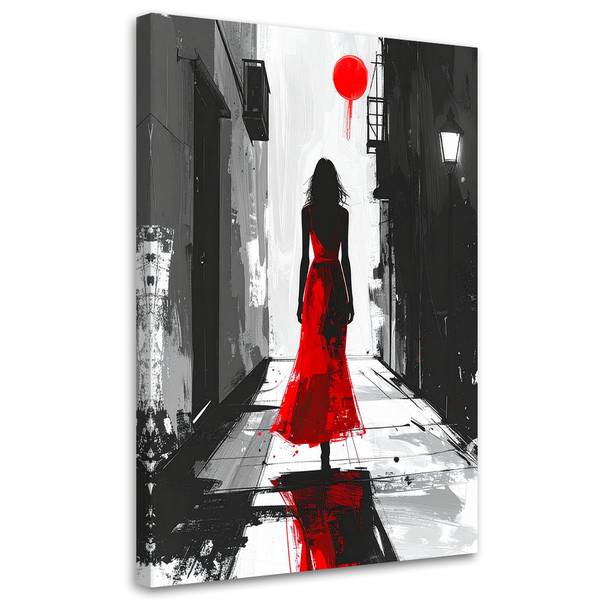 Wandbild Frau 20 x 30 cm