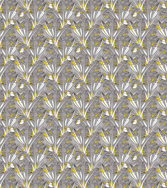 Großformatiges Palmito Panoramapapier Gelb