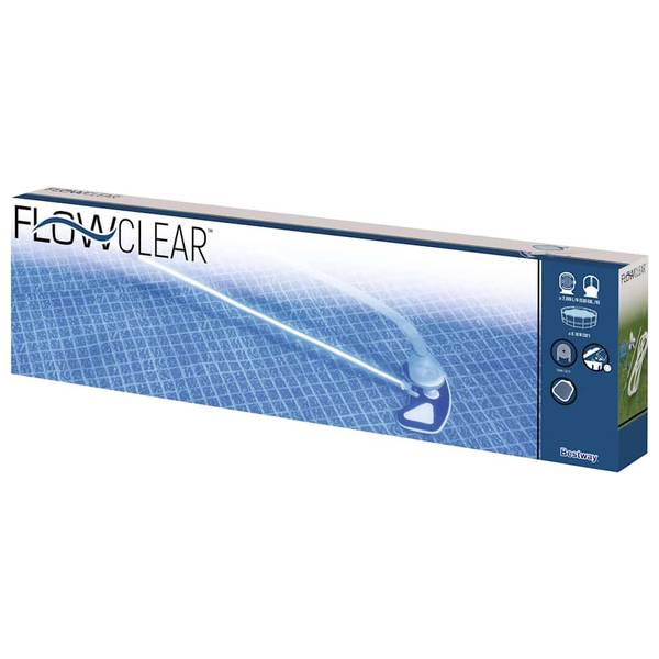 Kit de nettoyage de piscine 3202546 Blanc - Matière plastique - 1 x 1 x 1 cm
