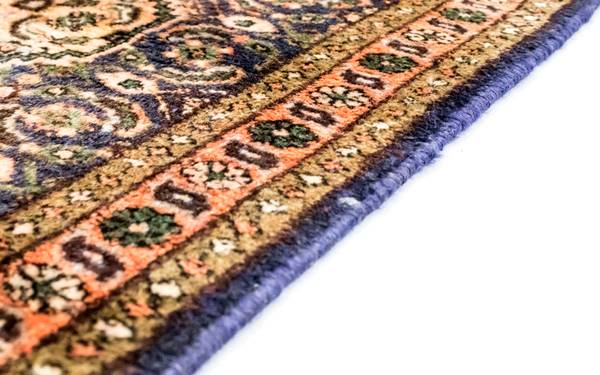 Orientteppich Nomadic Blau - Wolle - 68 x 1 x 95 cm