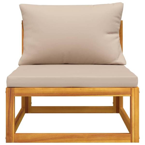 Salon de jardin 3028500-5  (lot de 3) Taupe