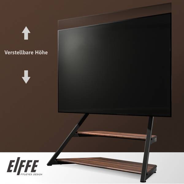 TV Ständer TV Stand 75-100 Zoll Braun - Eisen - 54 x 145 x 138 cm