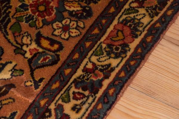 Orientteppich Oriental Braun - Wolle - 78 x 1 x 317 cm