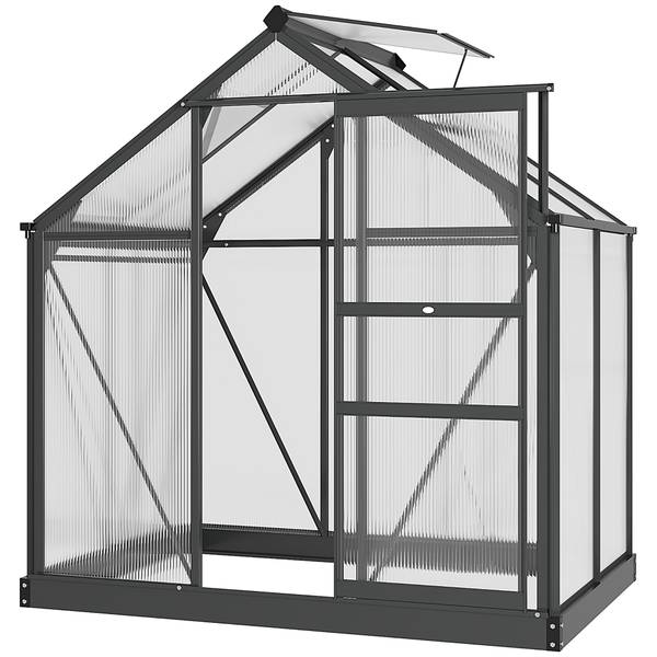 Gewächshaus 845-057GY 132 x 190 cm