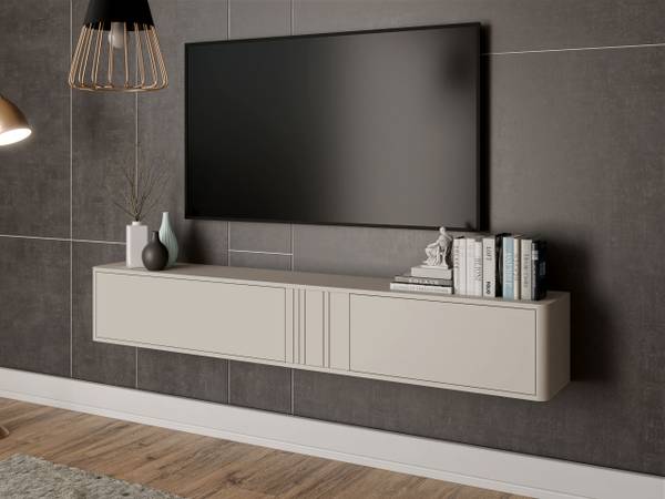 TV-Lowboard Philippe 190 Beige