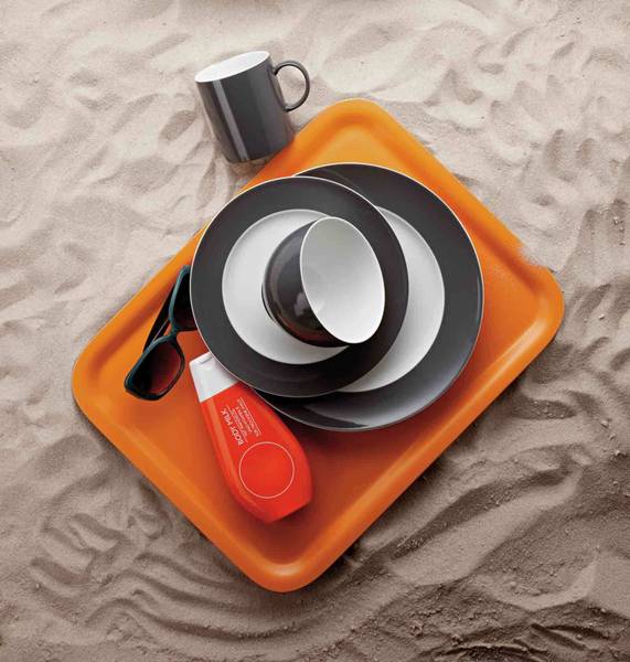 Müslischale Sunny Day Grau