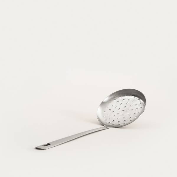 Schaumlöffel ONTARIO Silber - Metall - 7 x 1 x 31 cm